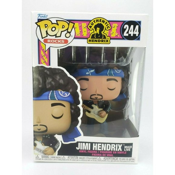 Funko 244 JIMI HENDRIX Maui Live POP Rocks NEW Unopened - Picture 2 of 7